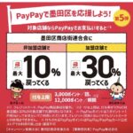 第5弾pay pay30%ポイント還元キャンペーン✨