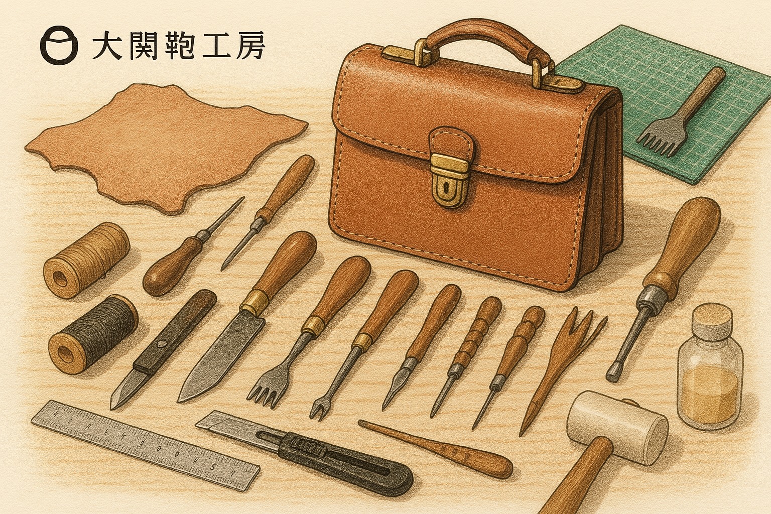 道具とともに働く日常