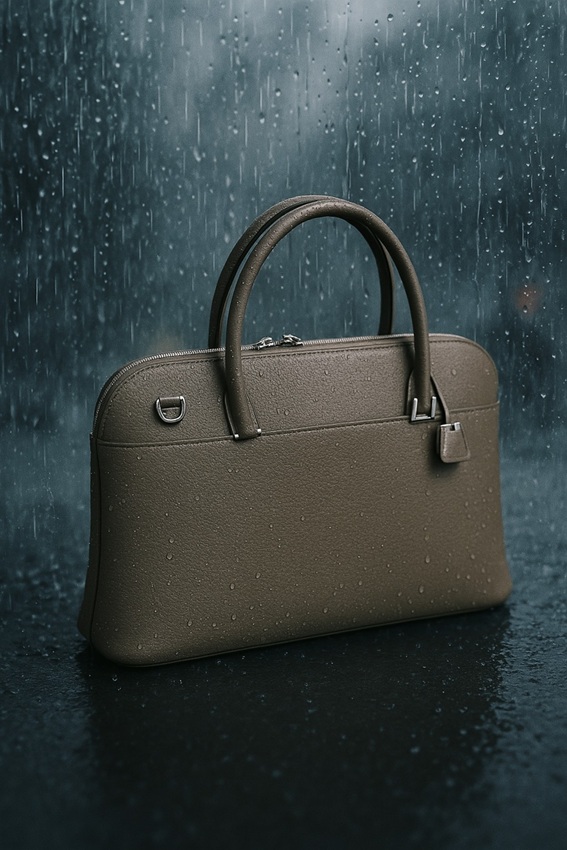 雨と革と、6月の始まりに